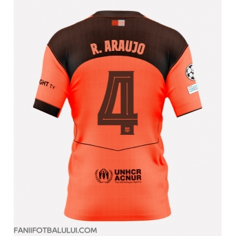 Barcelona Ronald Araujo #4 Tricou Fotbal Replică 2025-26 Barbati Treilea